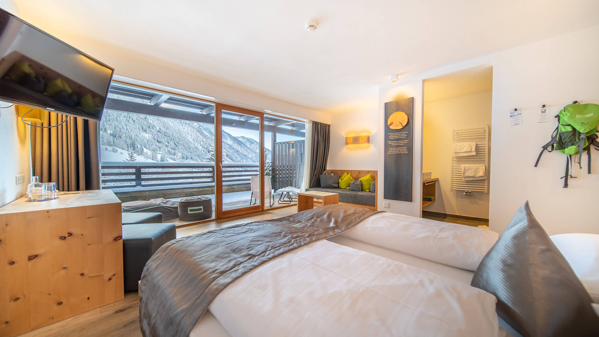 Ausblich Doppelzimmer-Loggia-LaCasies