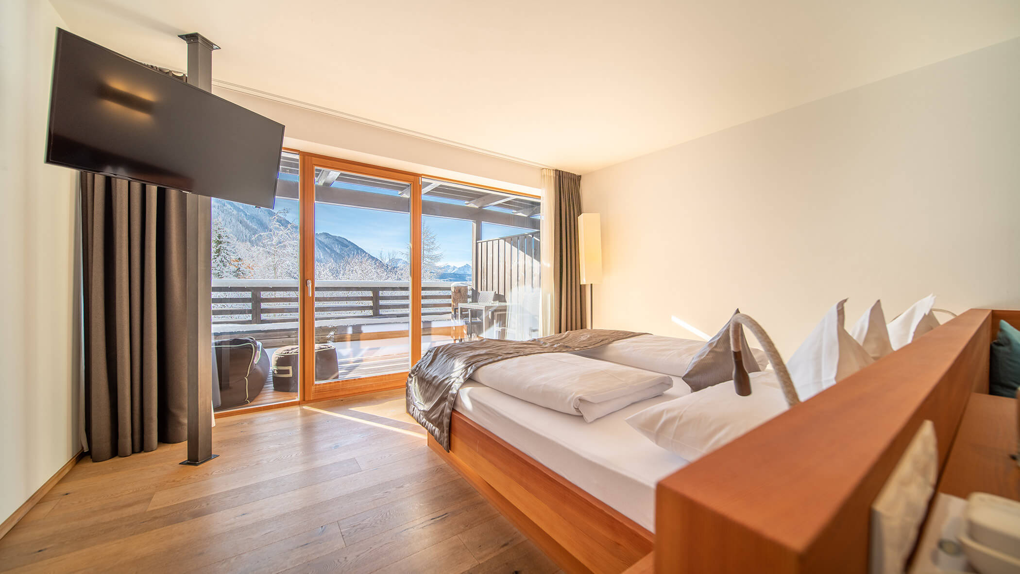 Doppelzimmer-Ausblick