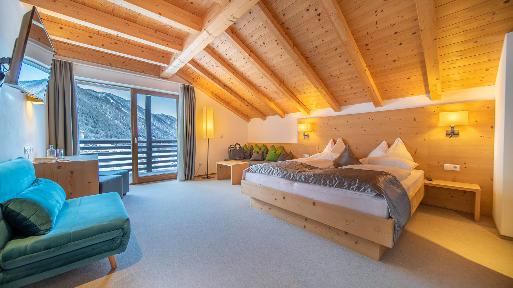 Doppelzimmer-Top-View Ausblick